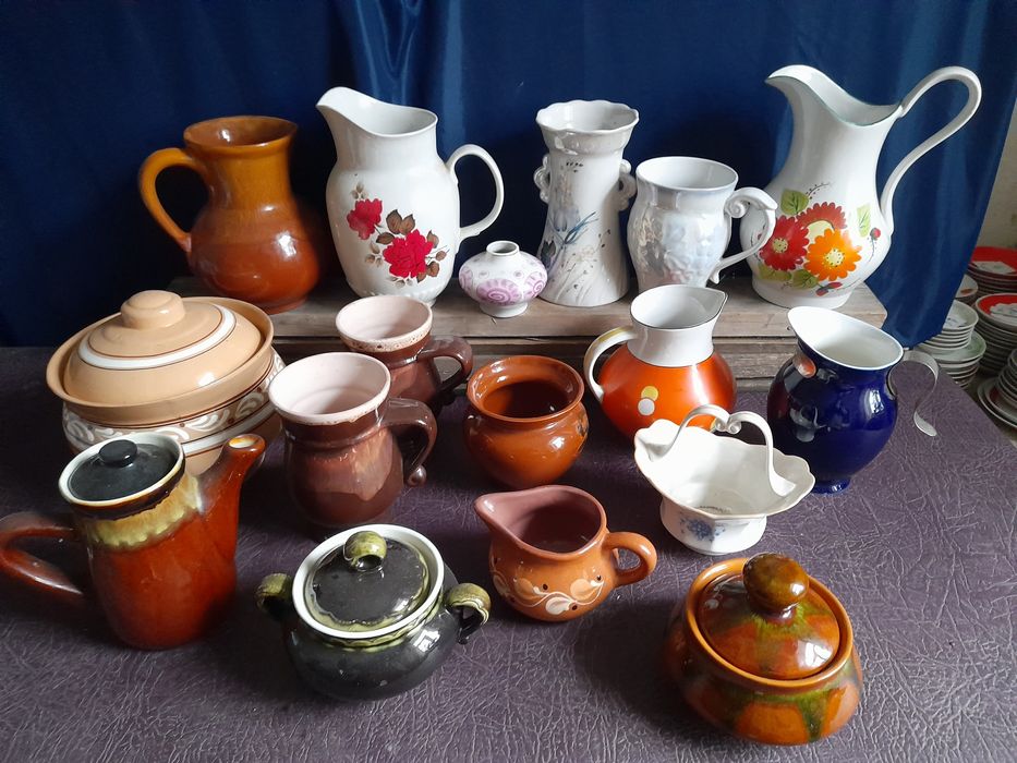 Вазы , кувшины Конфетницы и др из фарфора, керамика СССР