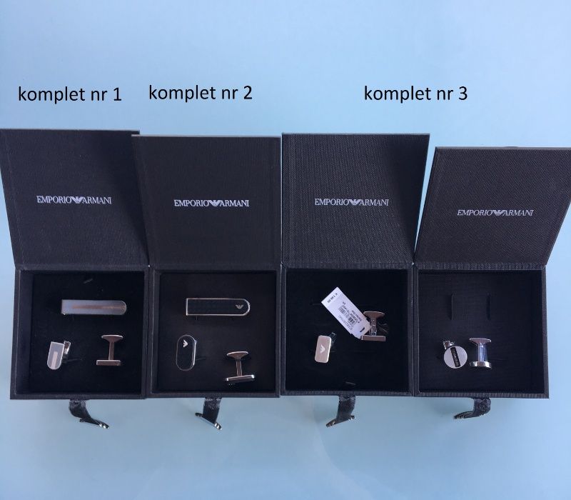 EMPORIO ARMANI eleganckie komplety spinek!