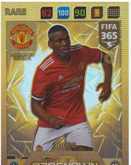 Karta piłkarska Pogba 2018 FIFA