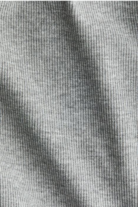 Базоаий лонгслів в рубчик H&M