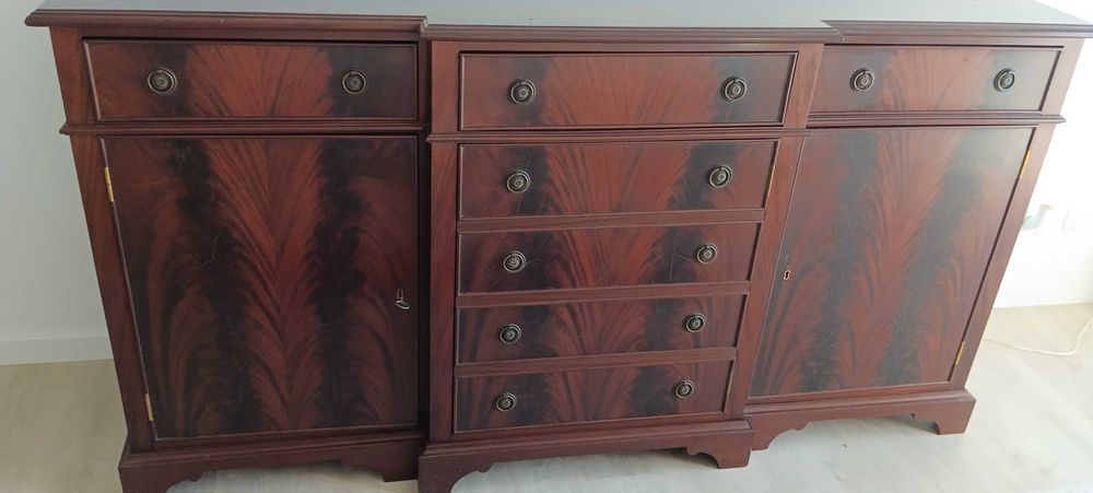 Aparador Madeira maciça estilo Inglês