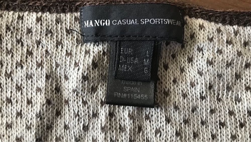 Colete de malha de Mango