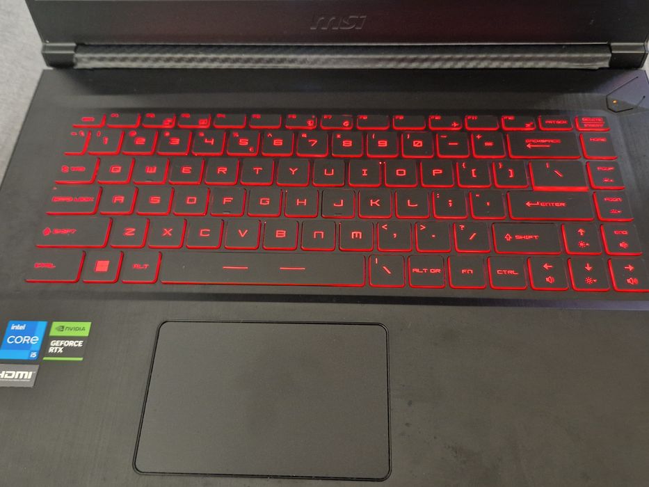 laptop MSI Thin GF63 i5-12450H/3050/16gb/512gb