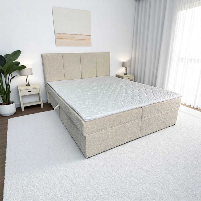 Łóżko kontynentalne DREAM, wysoka jakość, POLSKI producent!