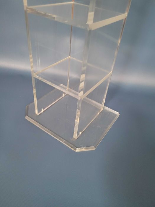 półka szafka słupek PLEKSI PRZEZROCZYSTY pleksiglas 15x15 x 113