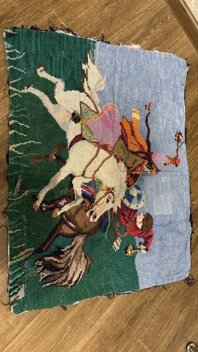 Продам старовинну вишивку 60-років 84*64 см