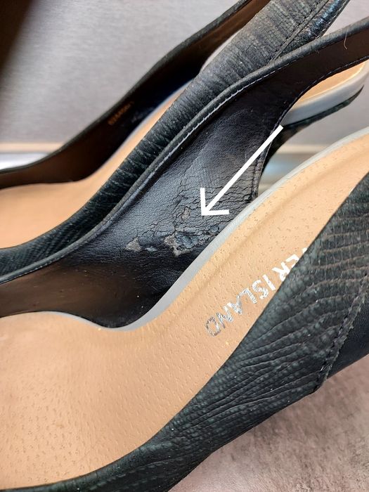 River Island szpilki roz.40 skóra naturalna , buty na obcasie