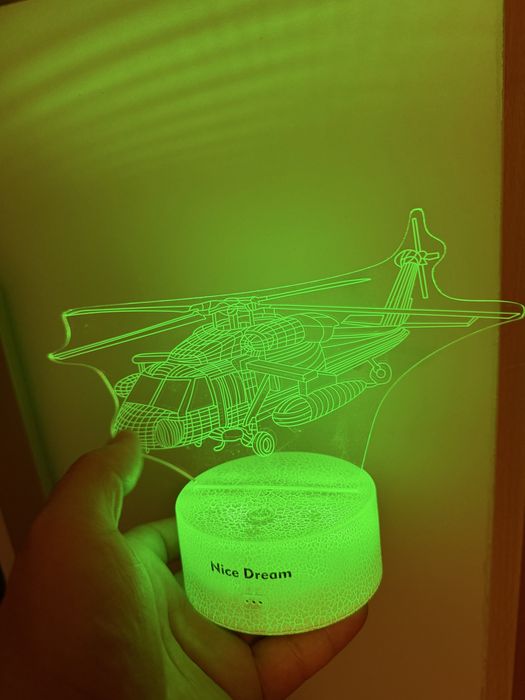Lamp illusion 3D