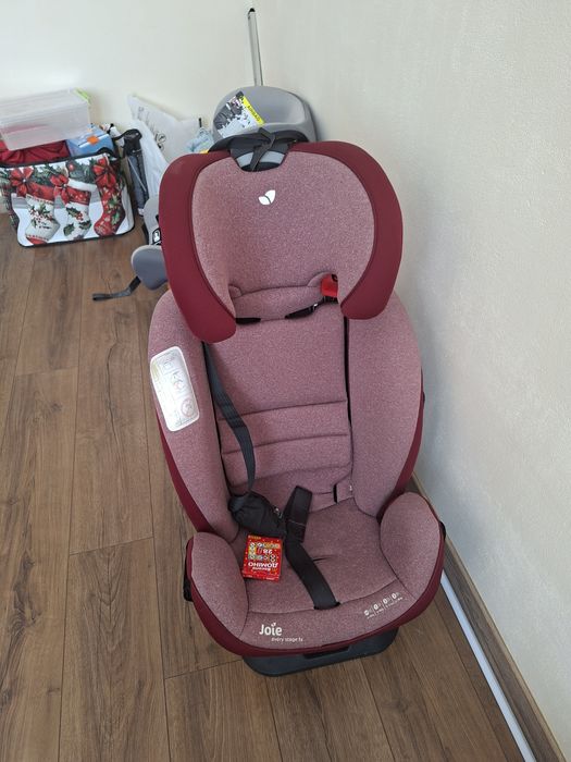 Автокрісло Joie Every Stage FX (Isofix),Cranberry, червоний колір мела