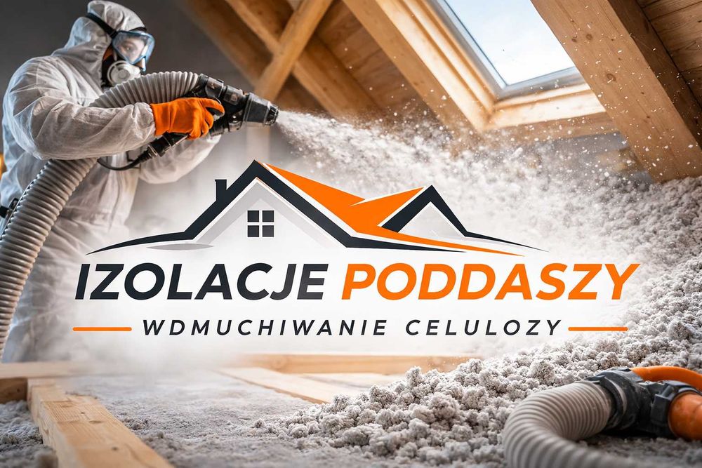Izolacje Wdmuchiwanie - Celulozy| Docieplenie dachu