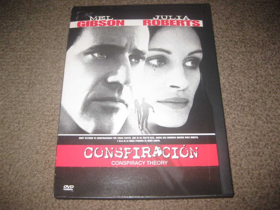 DVD "Teoria da Conspiração" com Mel Gibson/Snapper