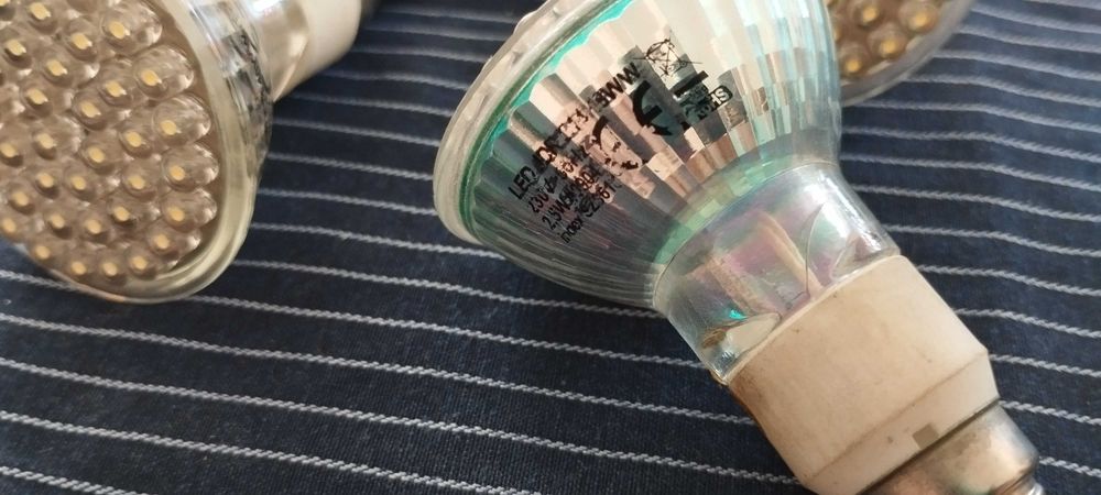 żarówki led 3,0W oraz 2,5W gwint E-14