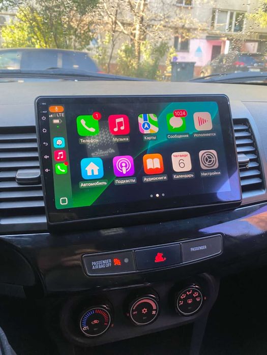 Автомагнитола Mitsubishi Lancer андроид магнитола 9/10 дюймів 4/32, CarPlay Android auto
