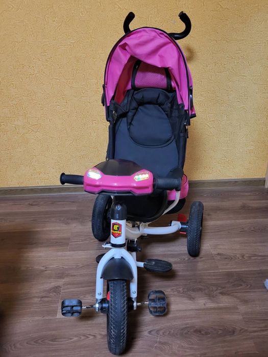 Велосипед детский прогулочный трех колесный