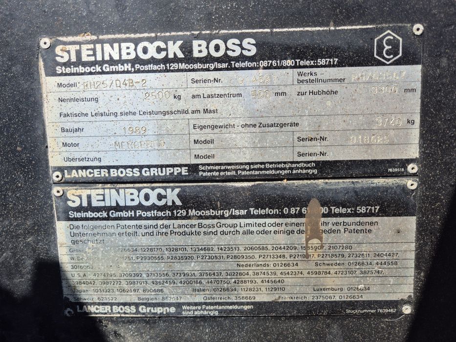 Steinbock BOSS 2,5T Diesel