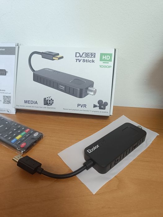 Dekoder tuner satelitarny DVB-S2 Dcolor FTA USB PVR MEDIA Hotbird Astr