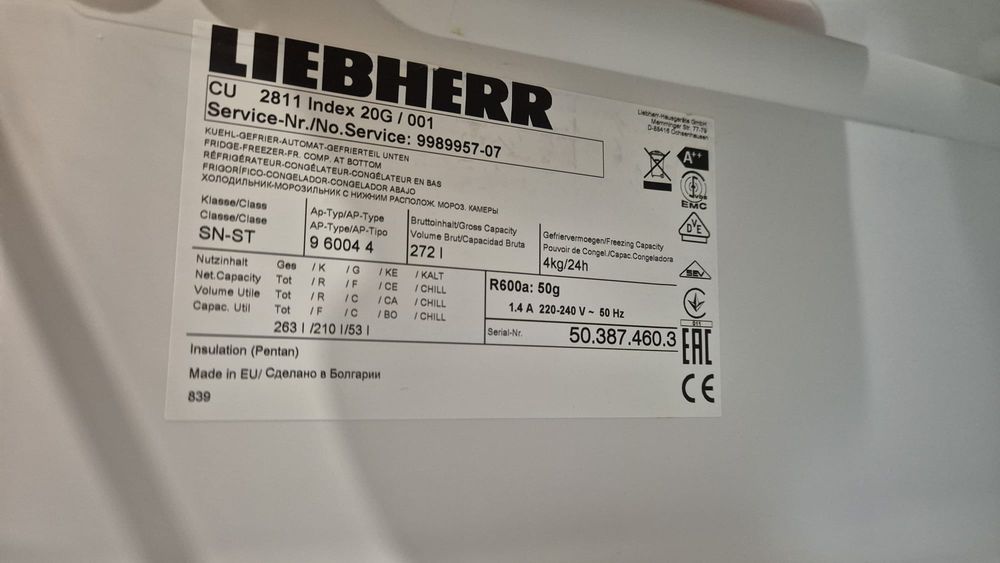 Lodowka Liebherr