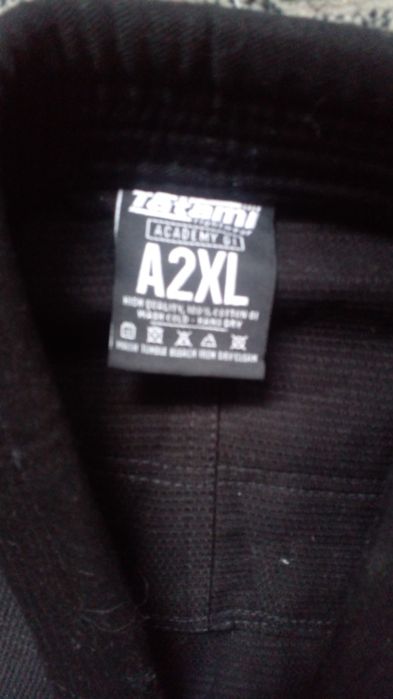 Кимано куртка Татами BJJ Gi - Academy - Черный  A2XL