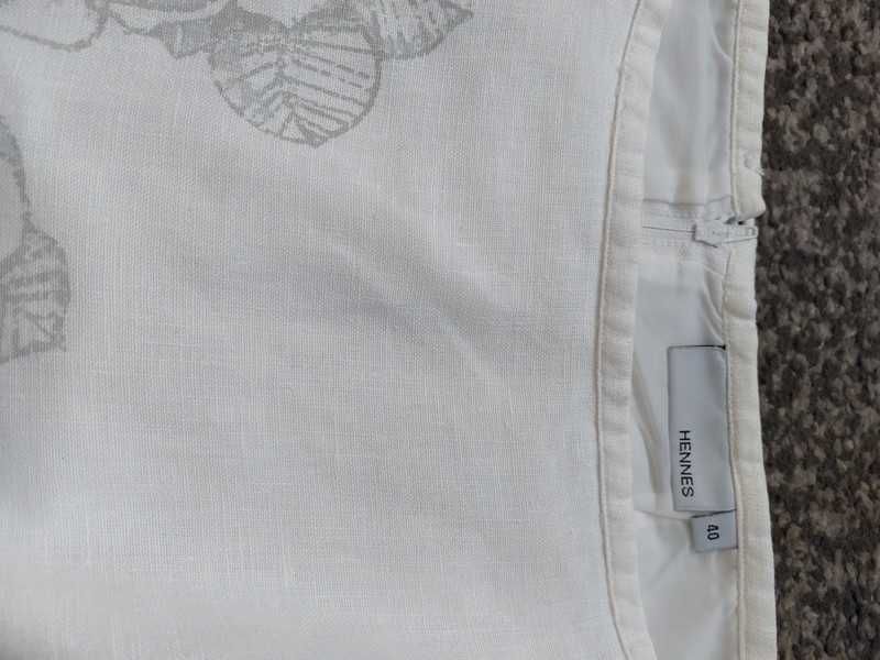 Spódnica lniana HENNES