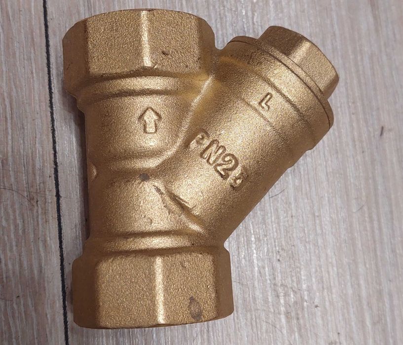 Filtr skośny mosiężny DN25 PN25 1"