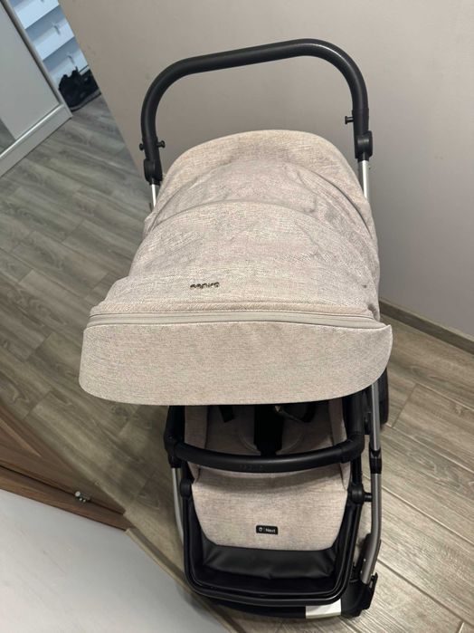 Espiro wózek 2w1 Next melange Pink 08