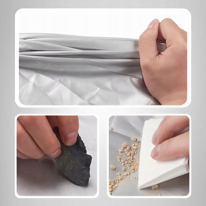 Pokrowiec Na Samochód Wodoodporny Plandeka Na Auto Xxl 540cm Zimowy fv