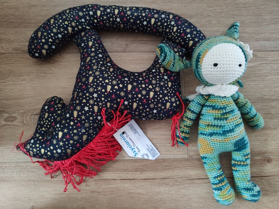 Zabawki ręcznie robione.