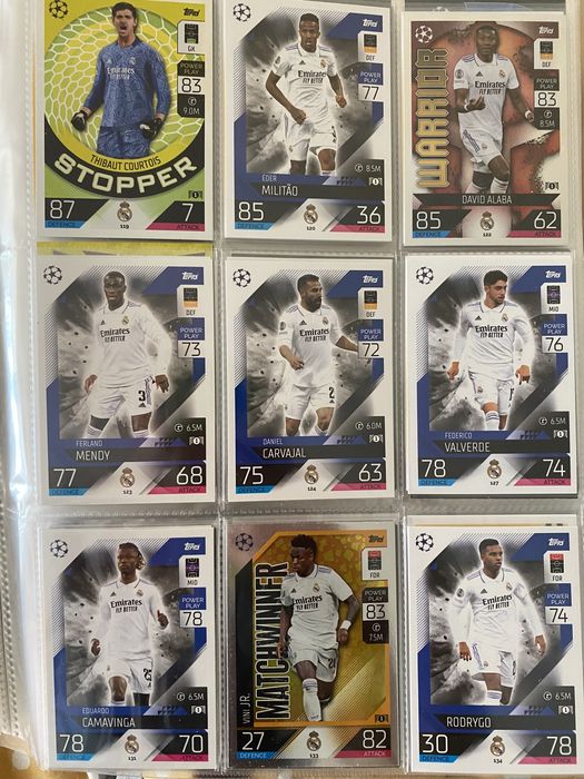 Real madrid match attax