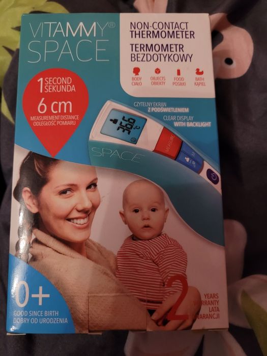 Termometr bezdotykowy.