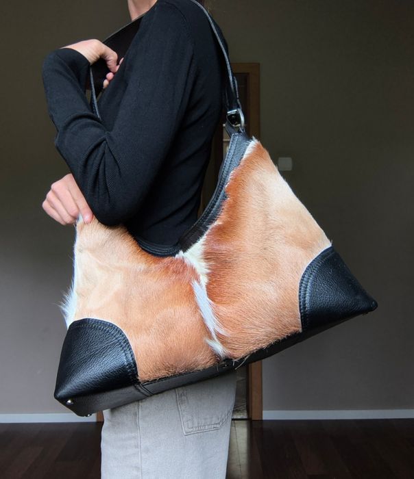 Rarity Handbag hobo torebka skórzana