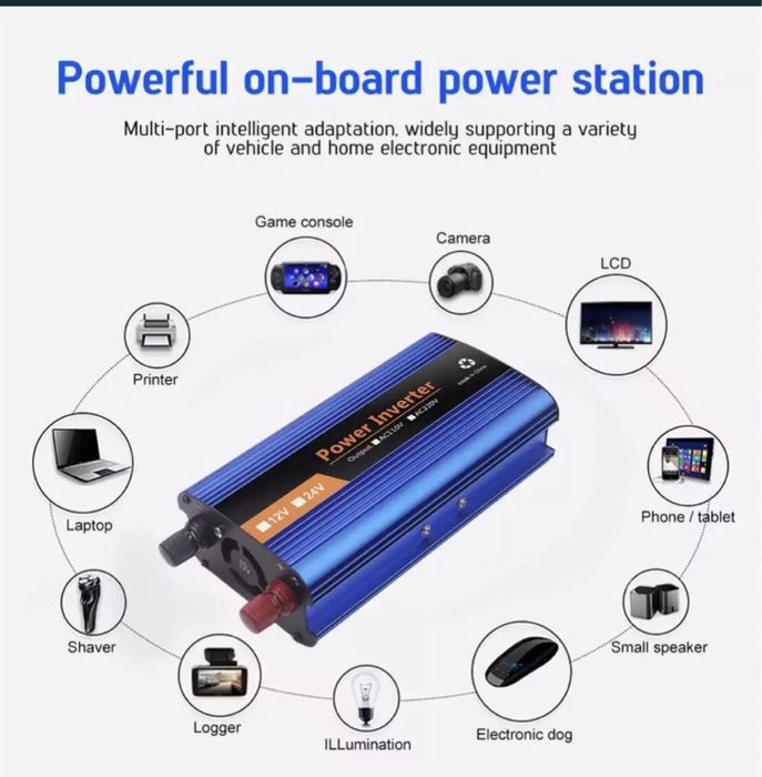 Інвертор 12v 220