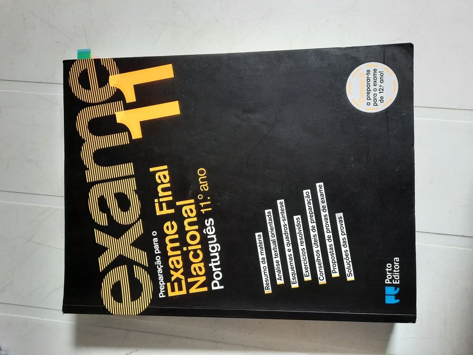 Exame português, física e química A, matemática A