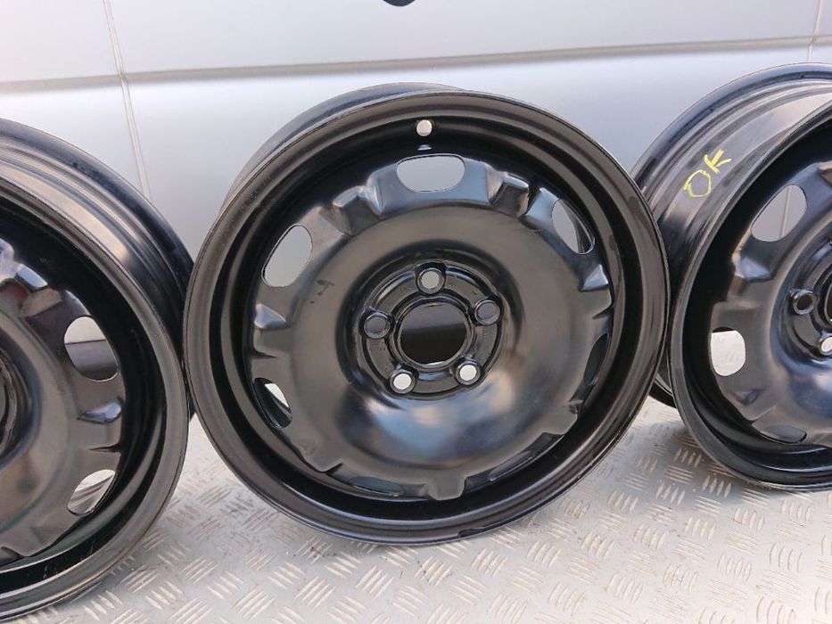 Felgi Stalowe 5x100 r14 5j et38 Skoda fabia rapid roomster VW polo fox