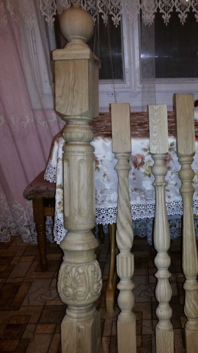 Балясини, перила, сходинки, підсходинки