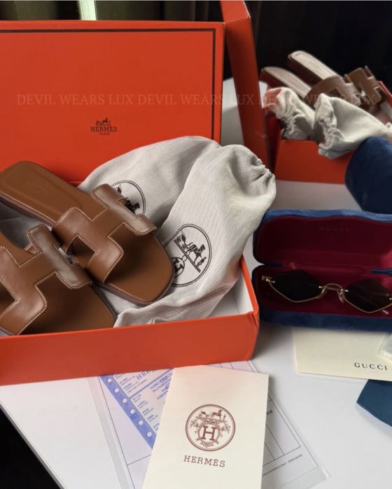 Тапки Hermes | шлёпки , сланцы