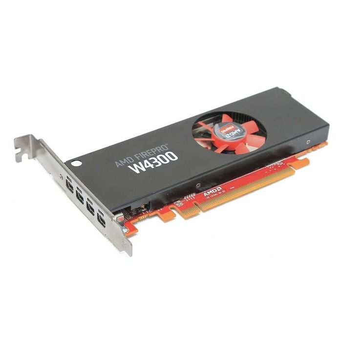 AMD FirePro W4300 (4GB GDDR5 128bit 768 ядер PCI-E 3.0) SFF\Tower