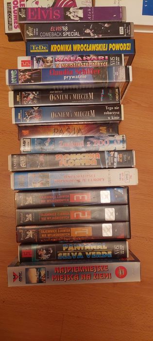 Filmy VHS NOWE i używane