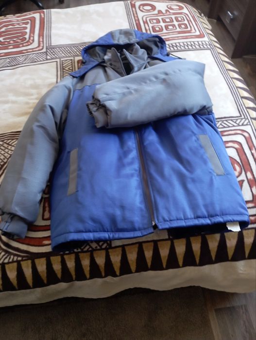 Куртка зимняя на синтепоне , спецодежда , новая , размер 56-58.