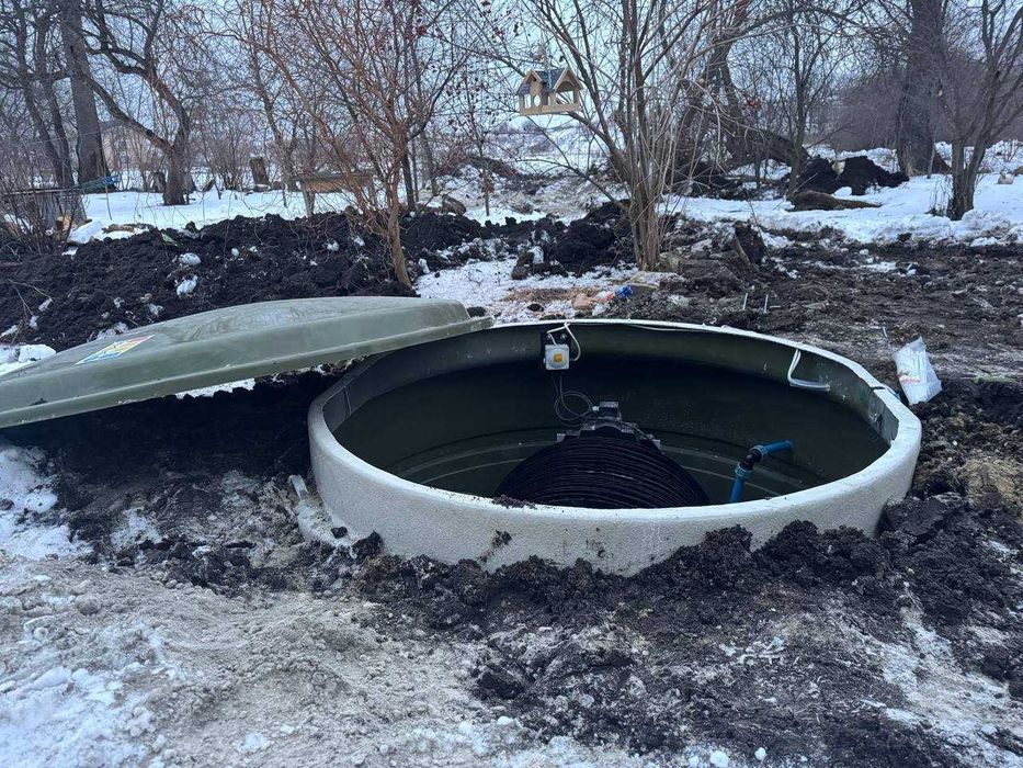 Автономна каналізація - Без Постійної відкачки Біосептик монтаж септик