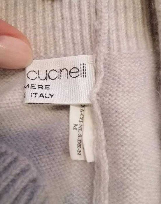Спідниця кашемір brunello cucinelli оригінал сіра в'язка