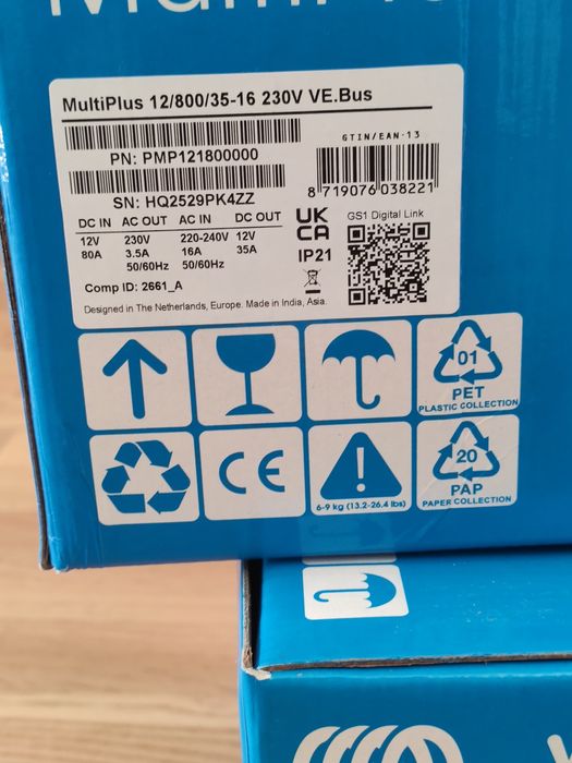 Інвертор victron multiplus 12/800/35