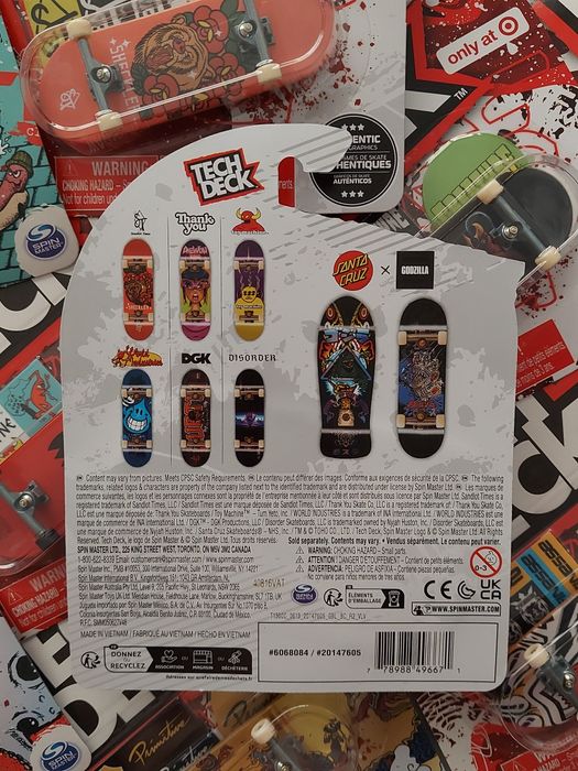 Фінгерборд Tech Deck Steeze 32 мм, Ексклюзивна серія, Кастомний наждак