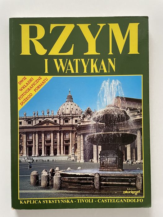 Rzym i Watykan - 1990 - książka