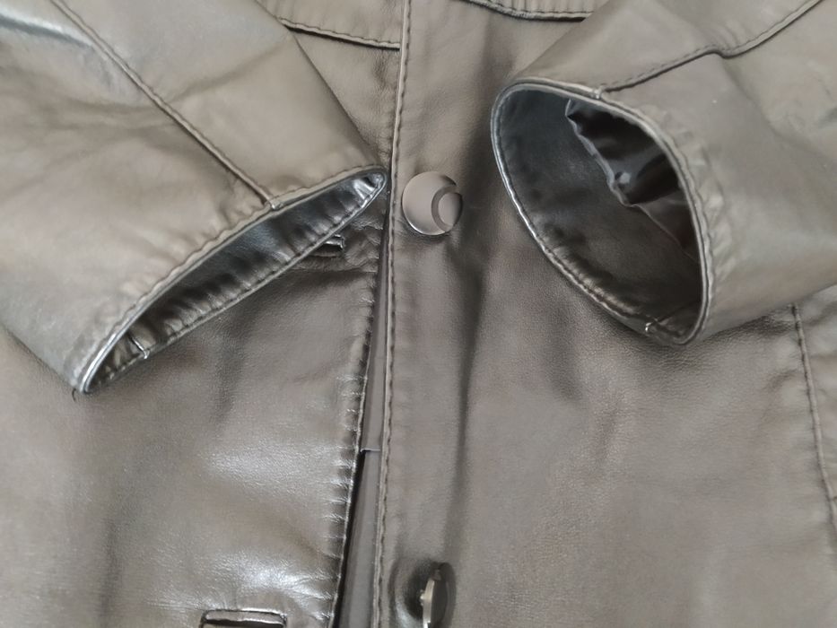 Kurtka skórzana damska jesienna przejściowa jak nowa rozm 40