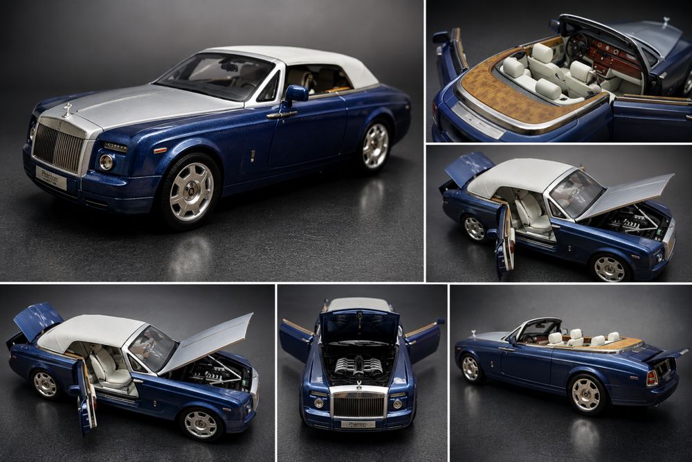 Kyosho Rolls Rouce Phantom Drophead 1/18