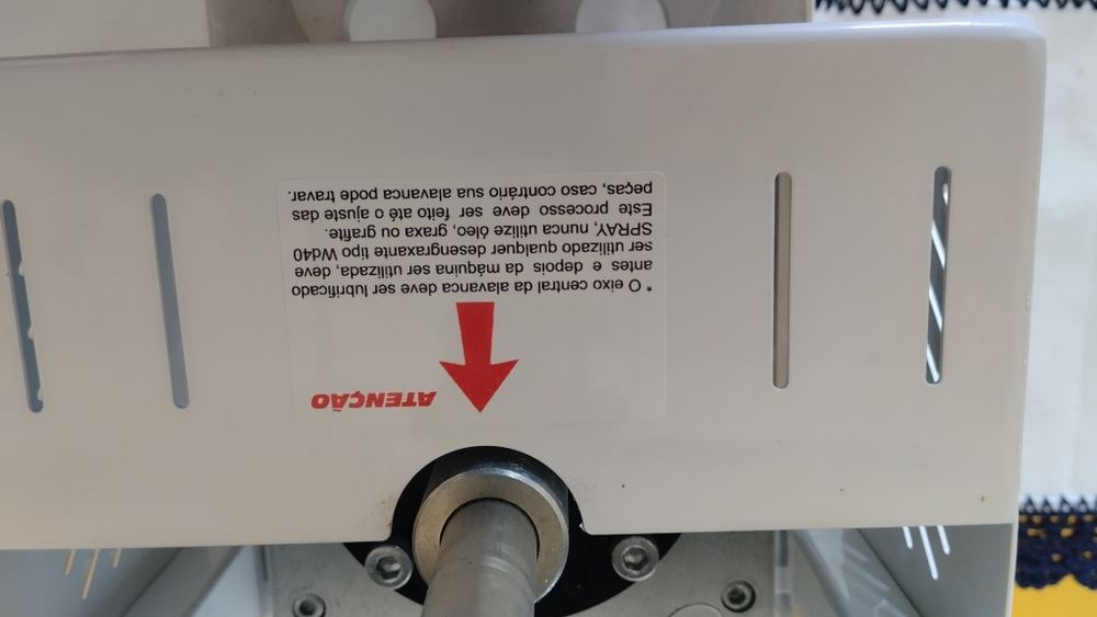 Máquina seladora termo aquecimento