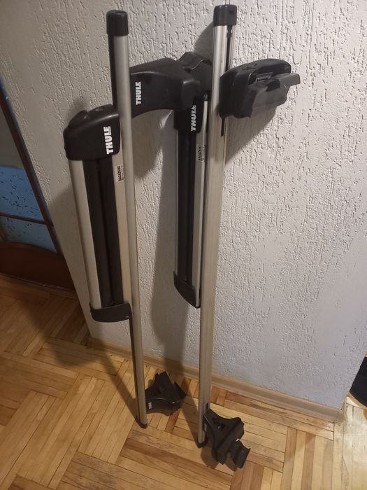 Поперечини з губками для лиж на авто.5700грн.
