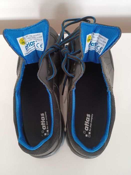 ATLAS Nowe Buty robocze alu-tec 105 XP Półbuty ESD S3 SRC 38