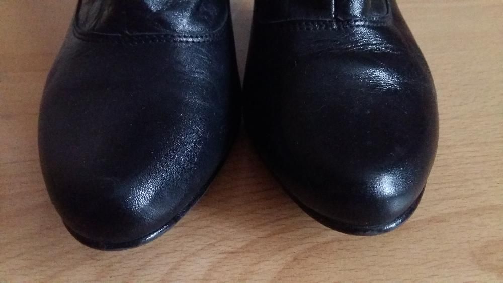 nowe botki skóra naturalna