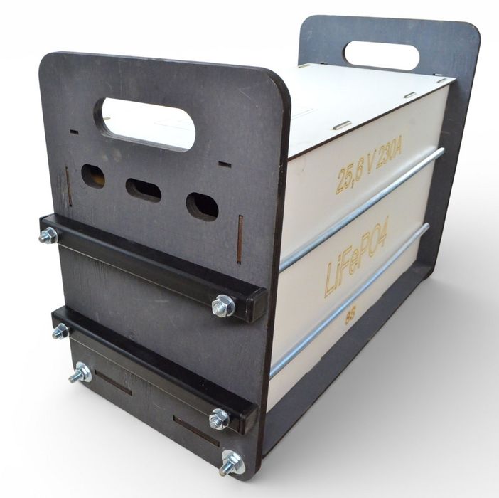 Для акумуляторів  LiFePO4 профіля для стягування.